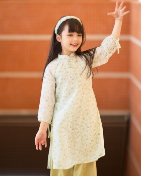 Áo dài in họa tiết