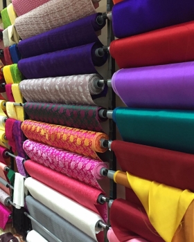 Vải lụa tơ tằm