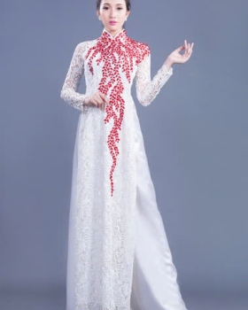 Áo Dài Đính Đá 